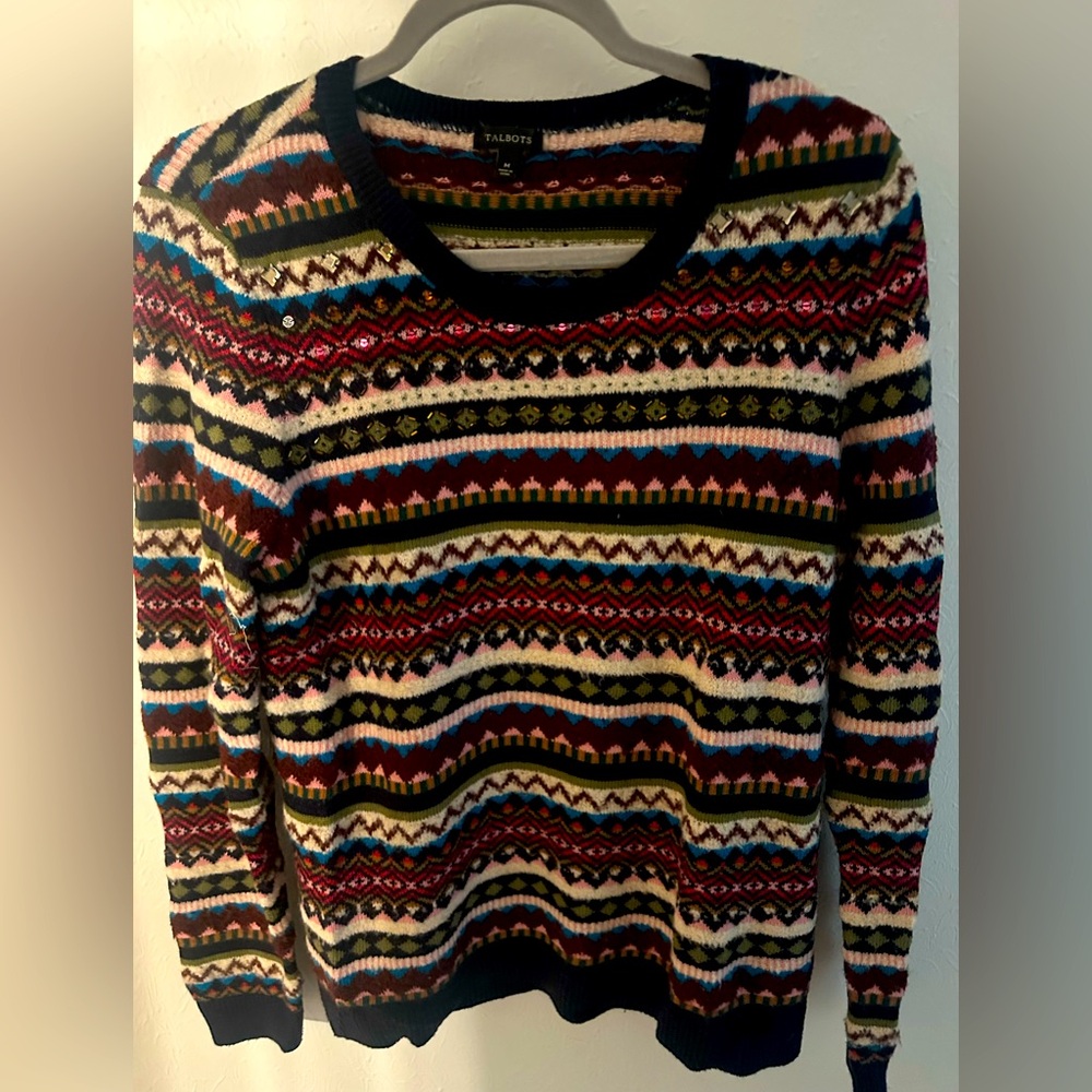 Lot of 2 Talbots women’s sweaters
